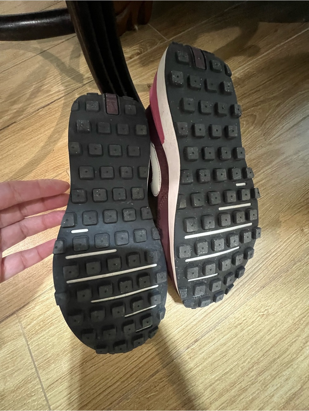 EUC Nike Waffle One SE in burgundy crush/pink prime / white - Picture 5 of 5